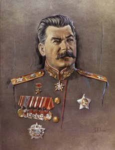 Josif Stalinin muotokuva.